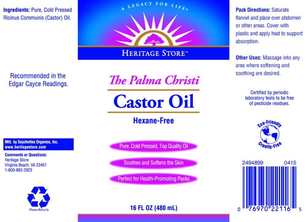 Castor Oil organic (16 Oz)