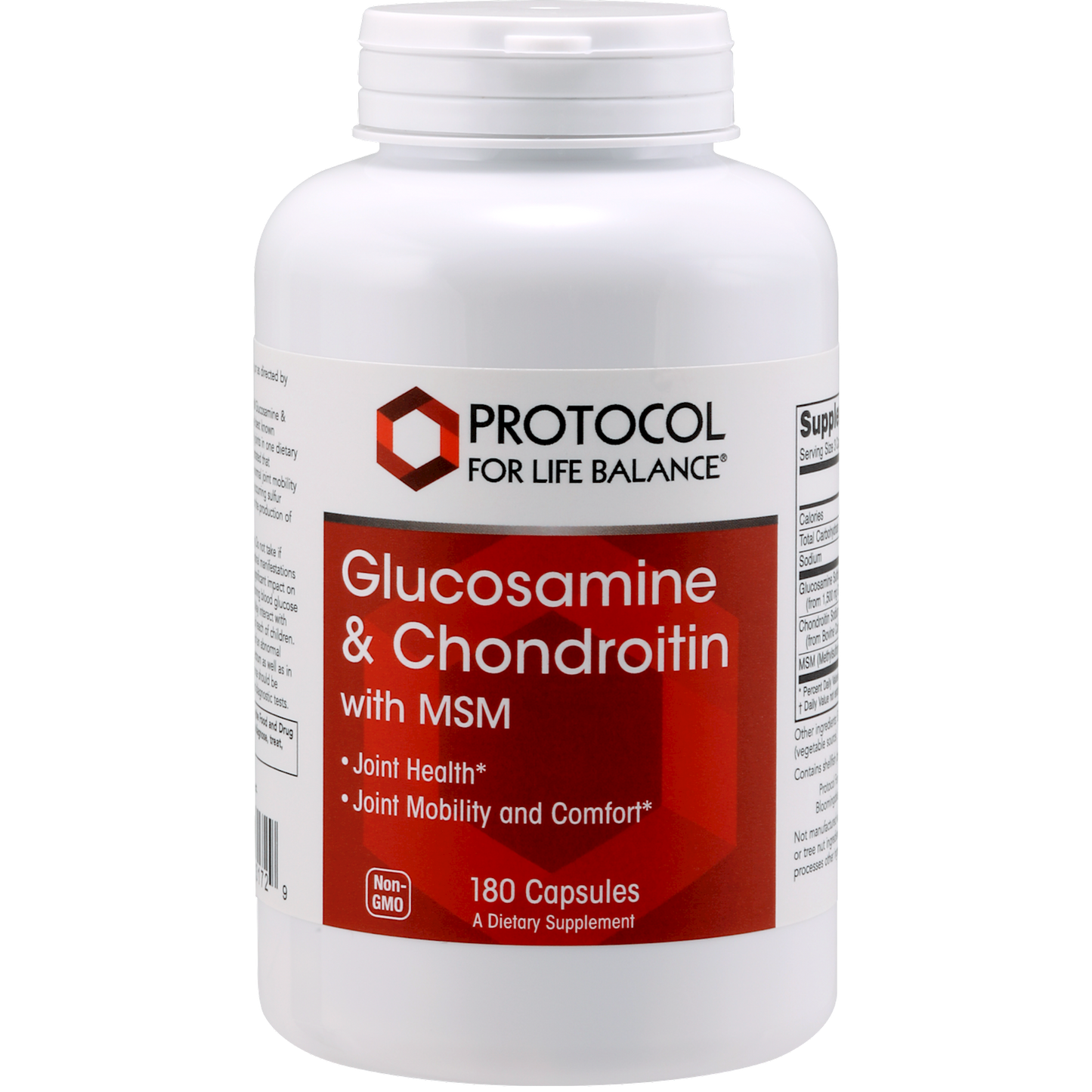 Glucosamine & Chondroitin w/MSM [180 Caps]