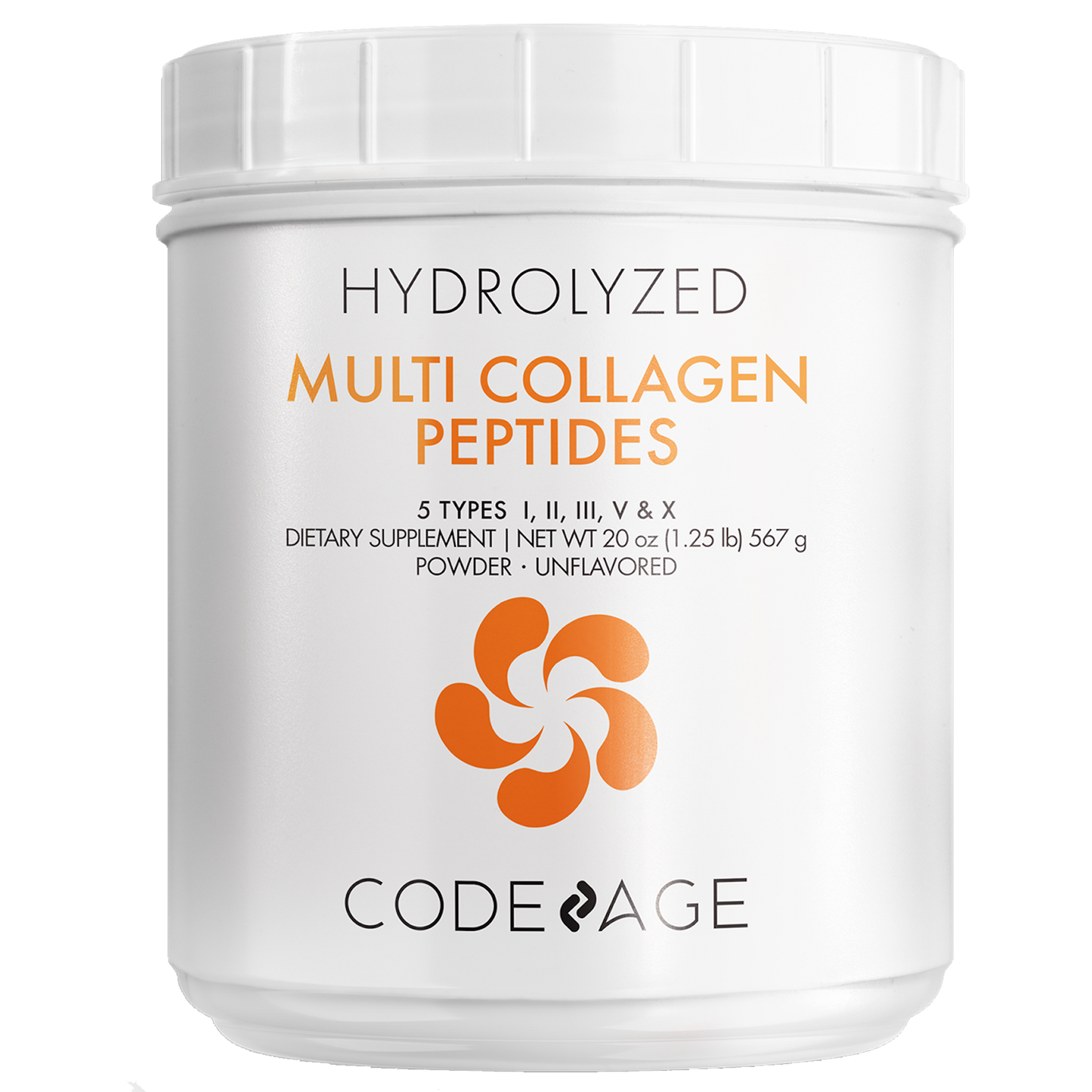 Multi Collagen Peptides Powder [20 Oz]