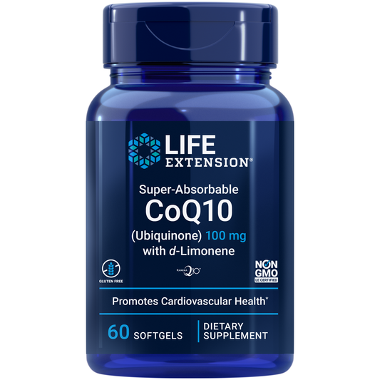 Super-Absorb CoQ10 d-Limonene 100mg [60 Gels]