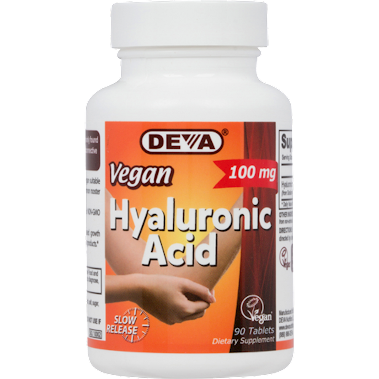 Vegan Hyaluronic Acid 100 mg [90 tabs]